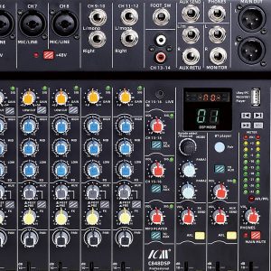 מיקסר 16 ערוצים עם 99 אפקטים ו-Bluetooth ICM C848DSP