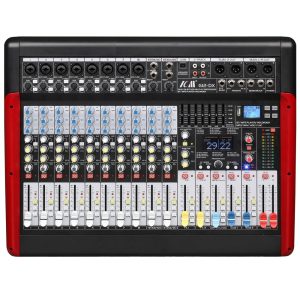 מיקסר 12 ערוצים עם אפקט כפול, USB ו-Bluetooth ICM G12-DX
