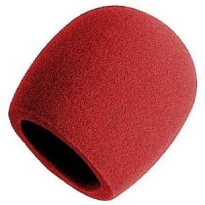 ספוג למיקרופון דינמי בצבע אדום ICM IE-3