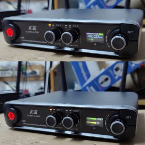 זוג מיקרופונים אלחוטיים ידניים True Diversity ICM TD IU-2068