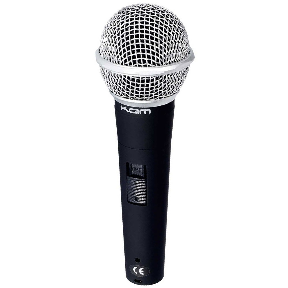מיקרופון דינמי לשירה עם קייס קשיח KAM KDM580 V3