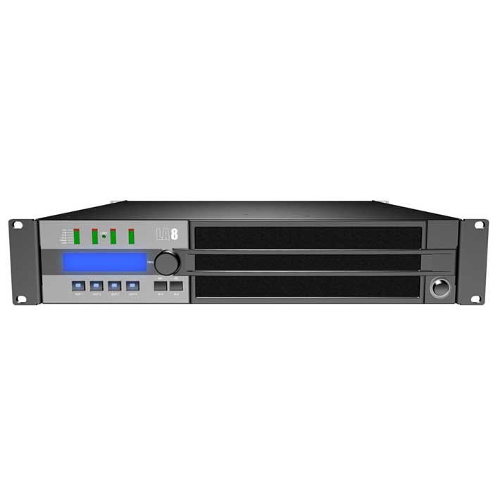 מגבר כוח 4 ערוצים עם DSP 4×1350W @8Ω KR LA8
