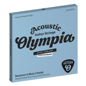 סט מיתרים לאקוסטית 0.10 Olympia OL PF-A1047/P