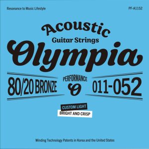 סט מיתרים לאקוסטית 0.11 Olympia OL PF-A1152