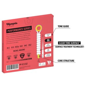 סט מיתרים לחשמלית 0.11 Olympia OL PF-E1152