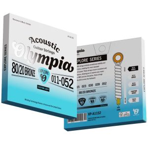 סט מיתרים לגיטרה אקוסטית 0.11 Olympia OL XP-A1152/P