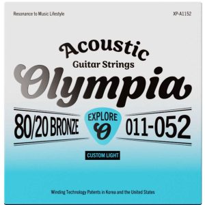 סט מיתרים לגיטרה אקוסטית 0.11 Olympia OL XP-A1152/P