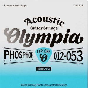 סט מיתרים לגיטרה אקוסטית 0.12 Olympia OL XP-A1253/P