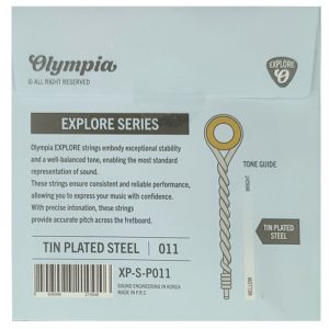 מיתר בודד 0.11 לגיטרה אקוסטית או חשמלית Olympia XP-S-P011