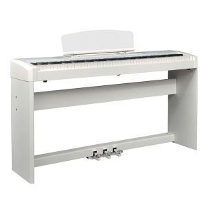 פסנתר חשמלי, ליווי אוטומטי RINGWAY RP60 WHT+Stand