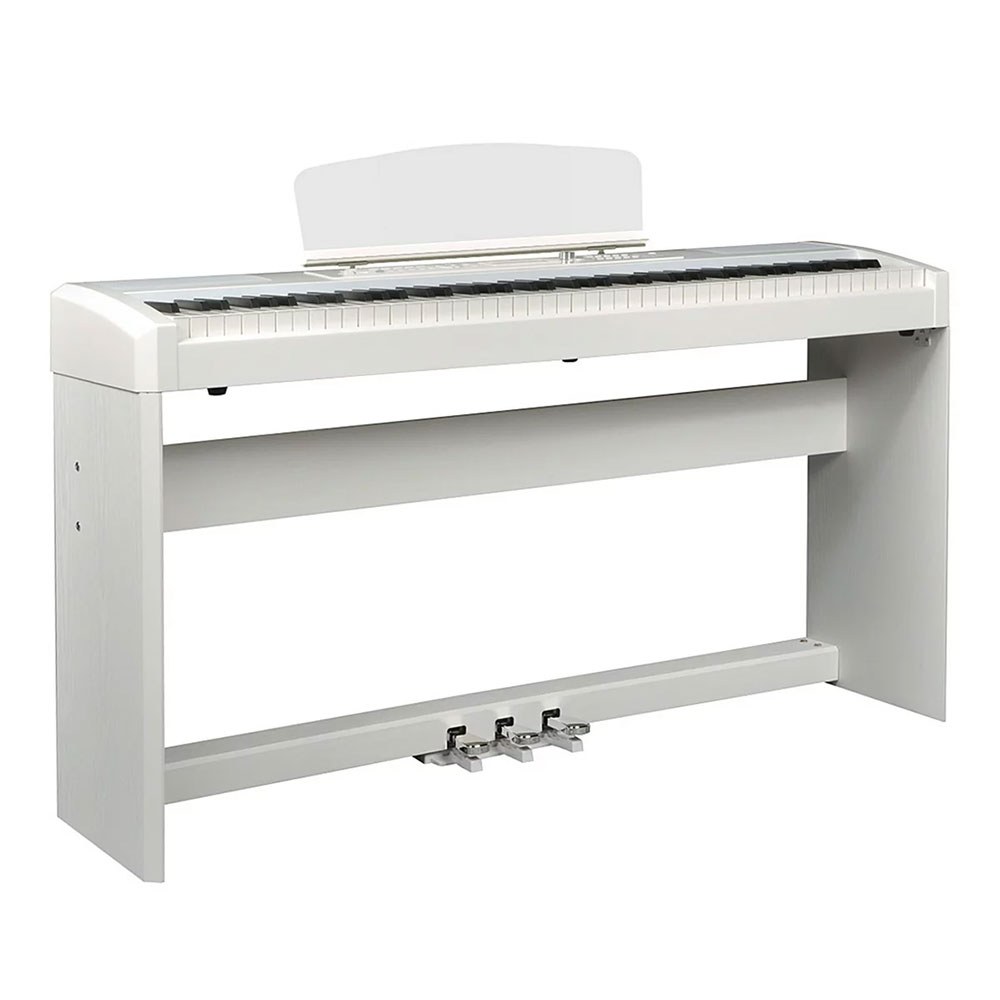 פסנתר חשמלי, ליווי אוטומטי RINGWAY RP60 WHT+Stand