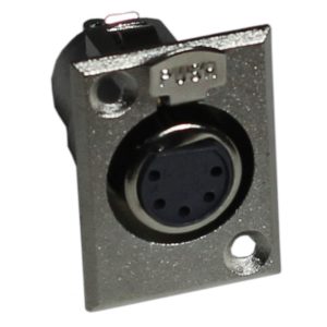 שקע XLR‏ 5 פינים נקבה לשאסי Roxtone 515 SOCKET
