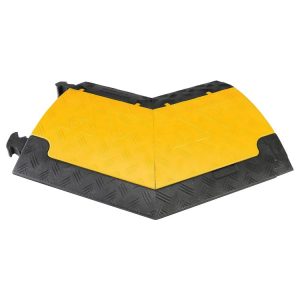 מדרך כבלים פינתי 45° מגומי 3 תאים Roxtone CABLE GUARD 45
