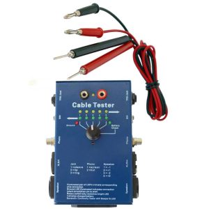 בודק כבלים XLR / DIN / TRS / RCA / SPEAKON Roxtone CT-01