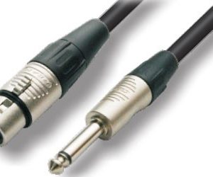 כבל XLR נקבה ל-PL מונו 15 מ' Roxtone MMXJ610L15