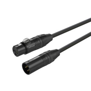 כבל מיקרופון XLR מקצועי Master Series 10 מ' Roxtone MMXX200L10