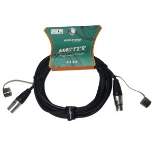 כבל XLR מקצועי Master Series 5 מ' Roxtone MMXX600L5