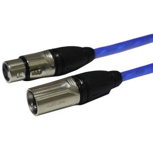 כבל XLR צבעוני 10 מ' Roxtone MMXX800L10-TBU