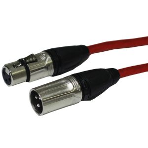 כבל XLR צבעוני 10 מ' Roxtone MMXX800L10-TRD