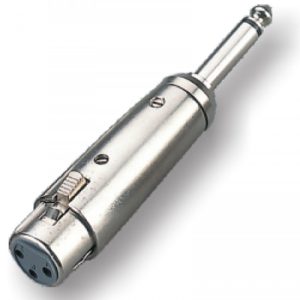 מתאם XLR נקבה ל-PL זכר מונו Roxtone RA006