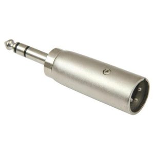 מתאם XLR זכר ל-PL זכר סטריאו Roxtone RA009