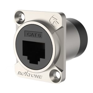 שקע CAT6a לפאנל Roxtone RAE8FD-C6A
