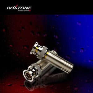 מחבר BNC‏ 75 אוהם HB Roxtone RB75G-N