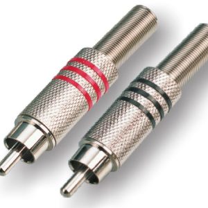 מחבר RCA עם קפיץ Roxtone RR002M