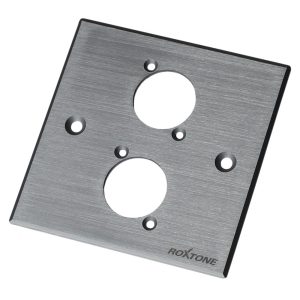 פאנל קיר עם 2 חורים לשקעים Roxtone RWPA60-2-SL