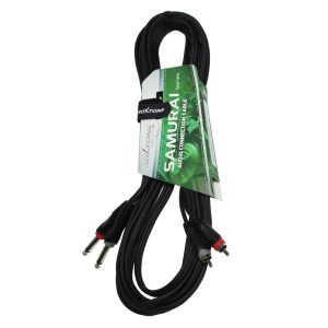 כבל כפול 2×PL ל-2×RCA 1 מ' Roxtone SACC150L1