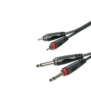 כבל כפול 2×PL ל-2×RCA 2 מ' Roxtone SACC150L2