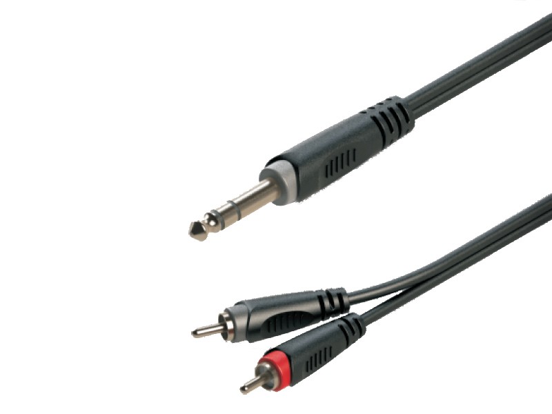 כבל PL ל-2×RCA 5 מ' Roxtone SAYC110L5