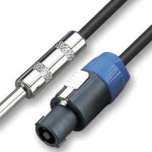 כבל רמקול SPEAKON ל-PL‏ 2×1 מ"מ 10 מ' Roxtone SC15A L10