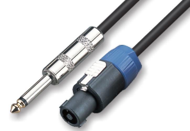 כבל רמקול SPEAKON ל-PL 2×1 מ"מ 10 מ' Roxtone SC15A L10
