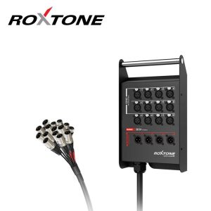 מולטיכבל 12/4 XLR עם סטייג' בוקס 15 מ' Roxtone STBN1204L15