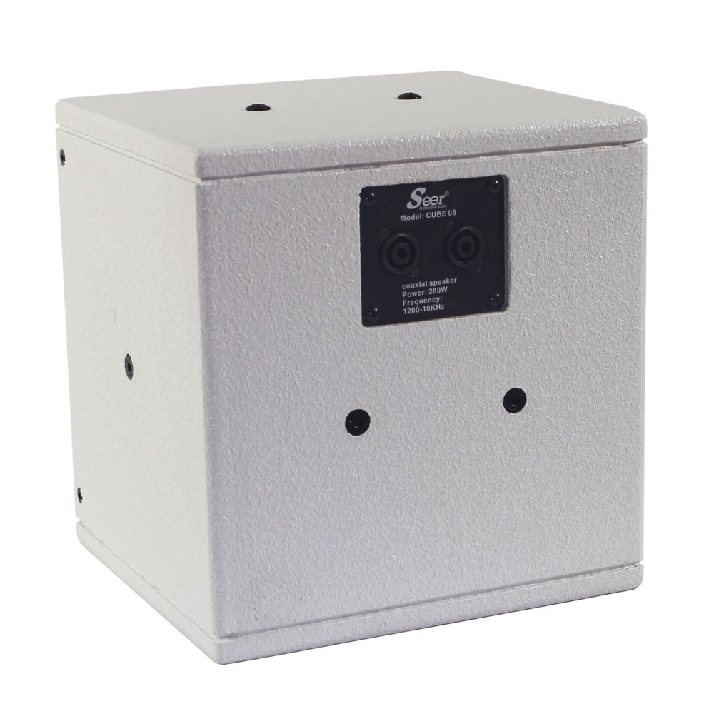 רמקול קואקסיאלי 8" לבן 280W RMS Seer Cube-8