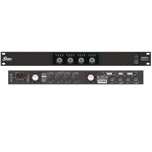 מגבר כוח דיגיטלי 4 ערוצים 4×400W @8Ω Seer DA400.4