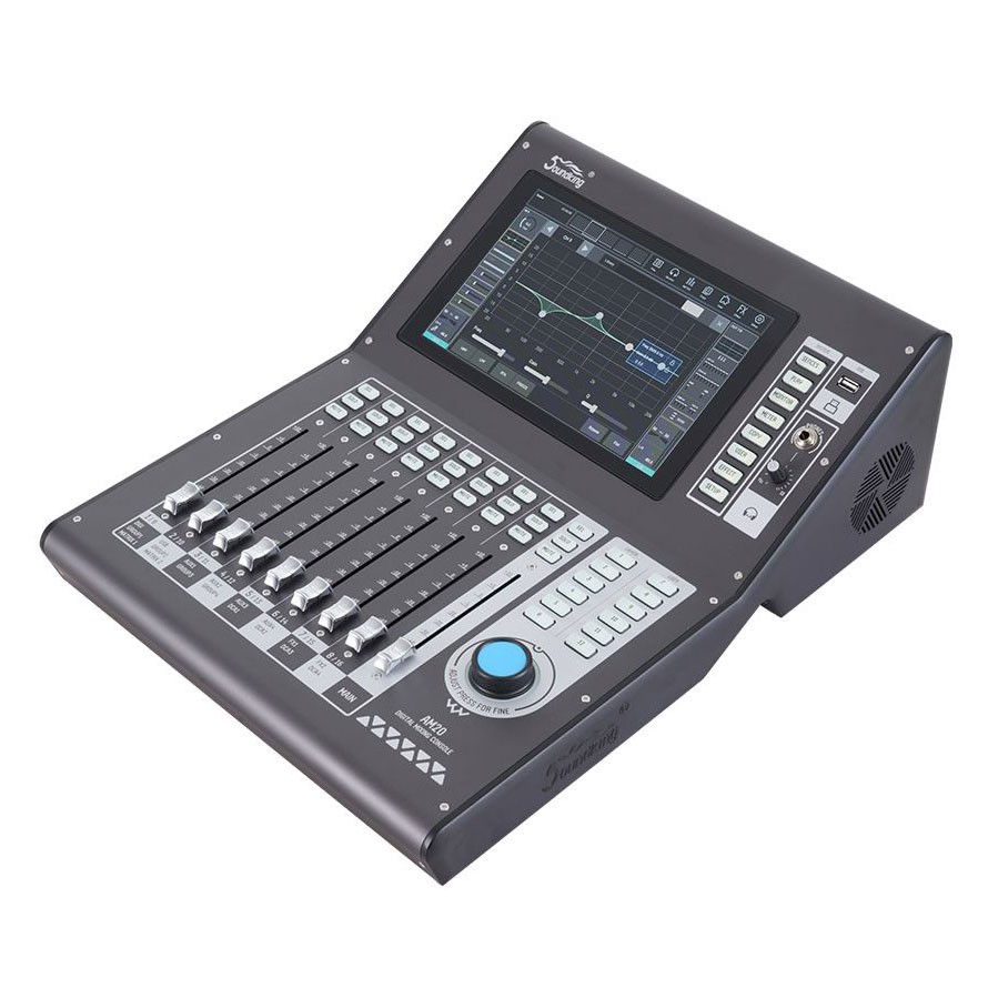 מיקסר דיגיטלי 20 ערוצים עם מסך מגע 10.1" SoundKing AM20