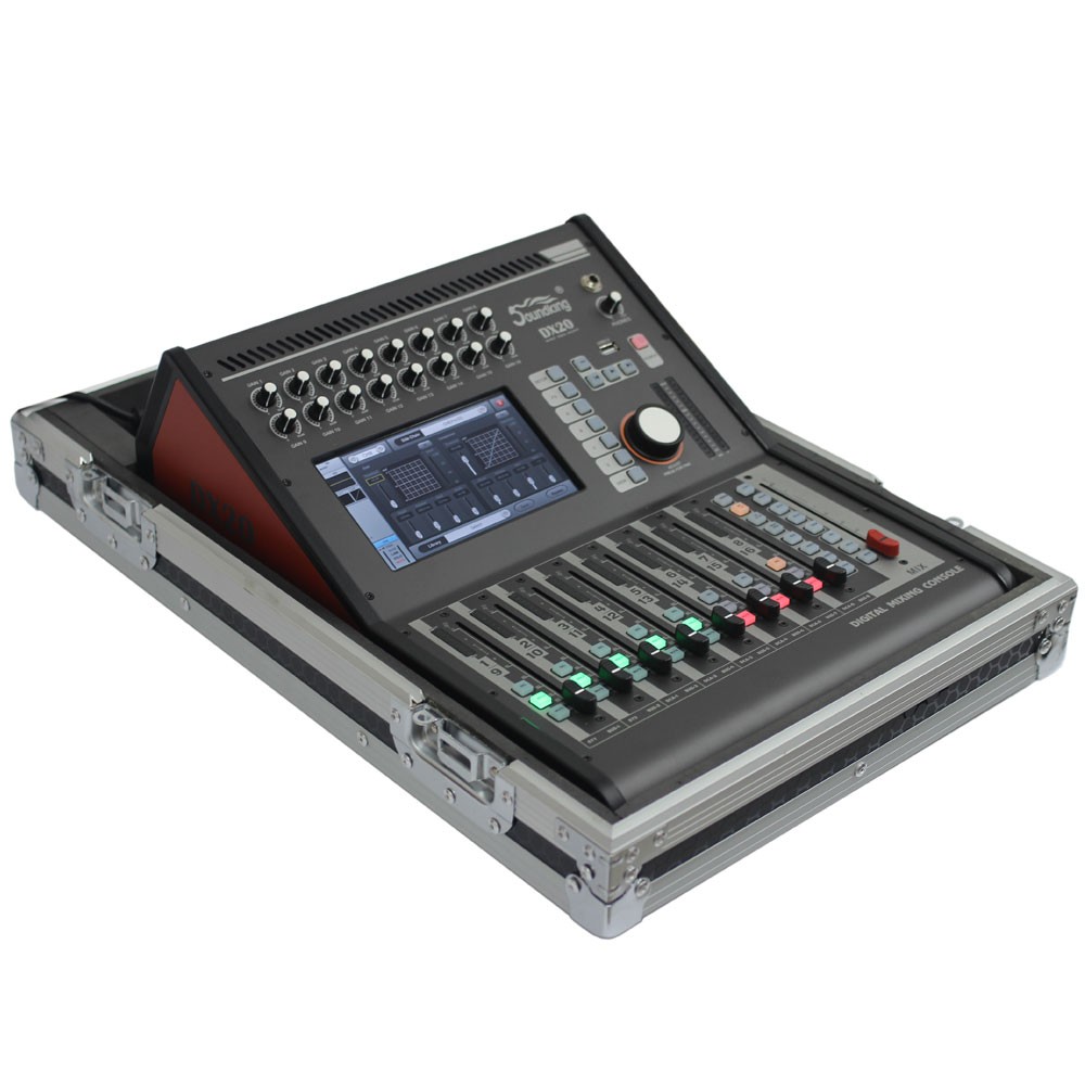 מיקסר דיגיטלי 20 ערוצים עם מסך מגע 7" SoundKing DX20