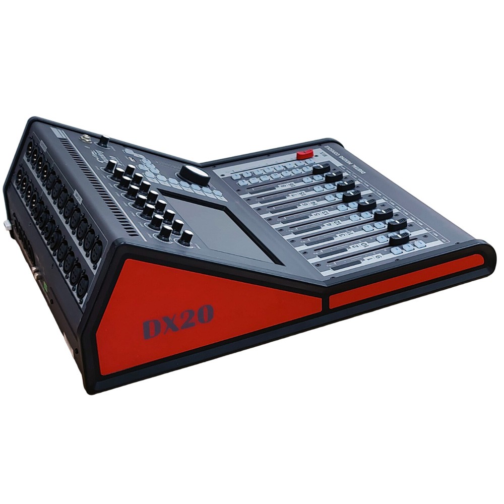 מיקסר דיגיטלי 20 ערוצים עם מסך מגע 7" SoundKing DX20