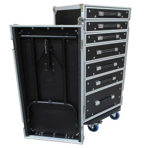 קייס DJ עם 7 מגירות ושולחן מתקפל Speed Case C 7-DRAWERS