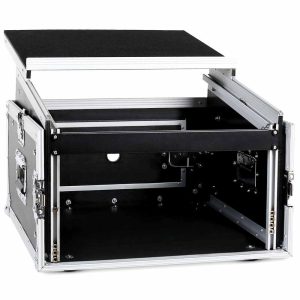 קייס ראק 6U עם תא למיקסר ומדף למחשב Speed Case C SC-MLT6U