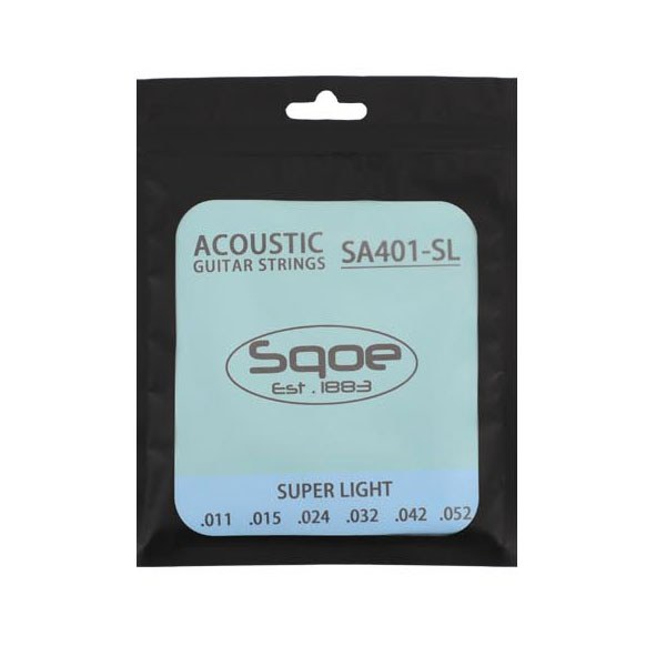 סט מיתרים לאקוסטית 0.11 SQOE SA401-SL