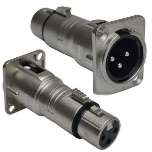 שקע מעבר XLR זכר לנקבה STAGE CORE 800 XLR M-F PASS