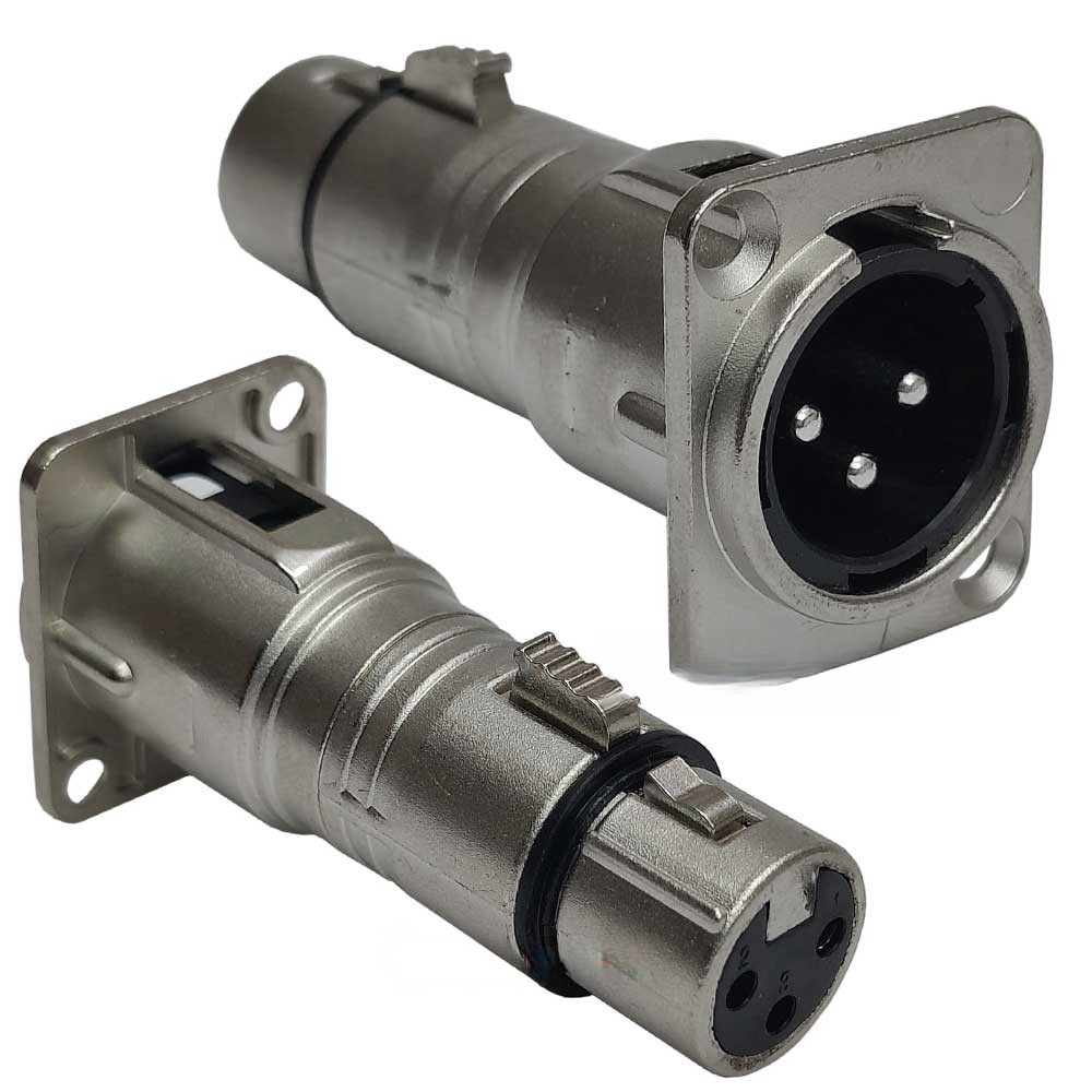 שקע מעבר XLR זכר לנקבה STAGE CORE 800 XLR M-F PASS