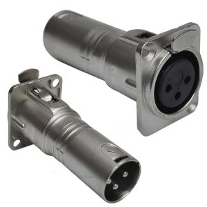 שקע מעבר XLR נקבה לזכר STAGE CORE 801 XLR F-M PASS