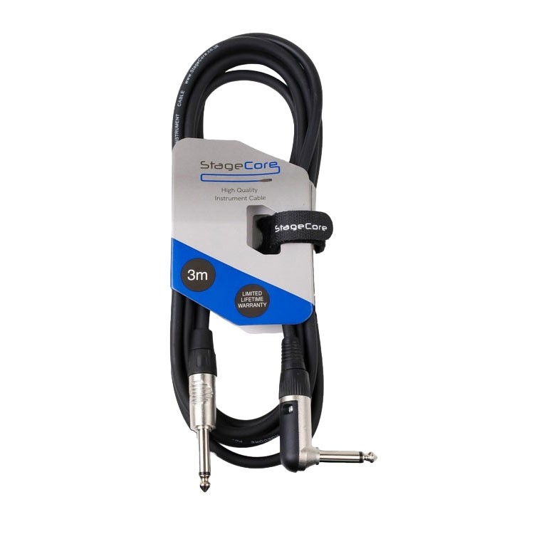 כבל כלי נגינה PL–PL זווית CORE 140 3 מ' STAGE CORE CORE 140 3m