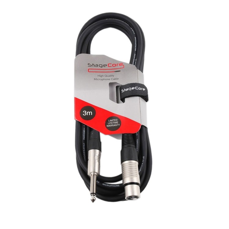 כבל XLR נקבה ל-PL מונו CORE 300 5 מ' STAGE CORE CORE 300 5m