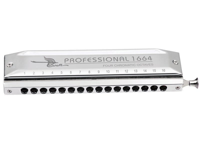 מפוחית כרומטית 64 צלילים SWAN SW1664-2